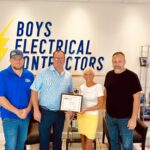 Andrew Wyatt, Kyle Nylander, Brian Trumble Boys Electrical