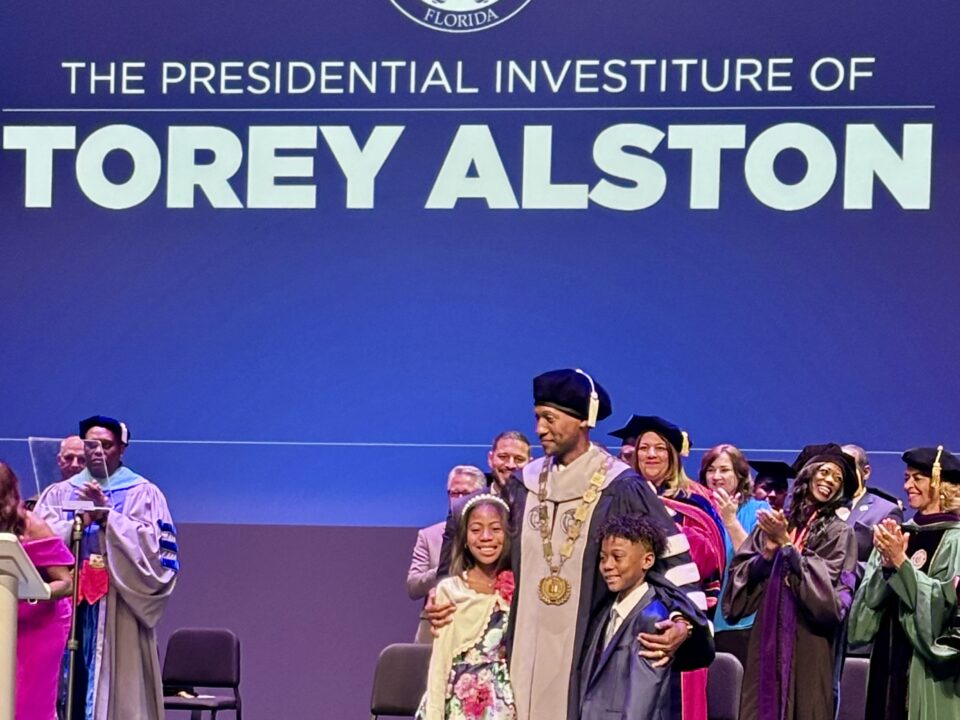 Torey Alston's Investiture at Broward College
