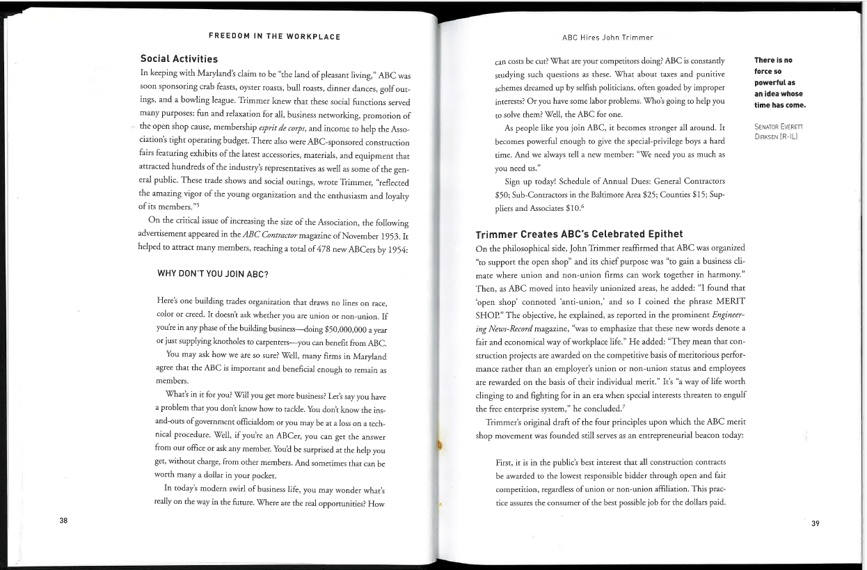 Why Don't You Join ABC? Why Don't You Join ABC?