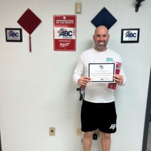 Luis Manuel Larrosa Chavez ABCI's Student of the Month