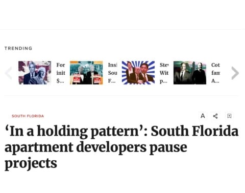 05 01 2024 The Real Deal In a holding pattern South Floridaapartment developers pauseprojects 1 480x377