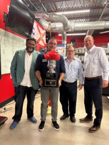 ANF’s Luis Senra Wins Beam Club Trophy, Again