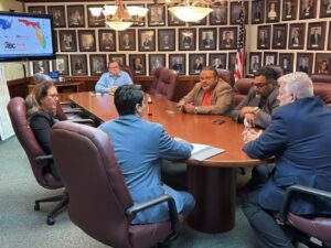 Palm Beach County Commission Candidate Erica Whitfield Visits ABC-FEC and ABCI