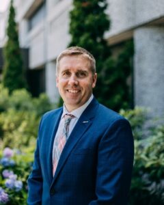 Patrick Sughrue, senior corporate director of health, safety and environmental at Cianbro Corp., testified on behalf of ABC