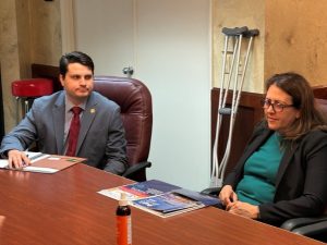 Palm Beach County Commission Candidate Erica Whitfield Visits ABC-FEC and ABCI