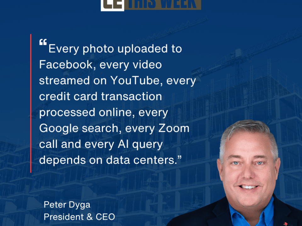 CEO Peter Dyga, Quoted in Construction Executive Magazine