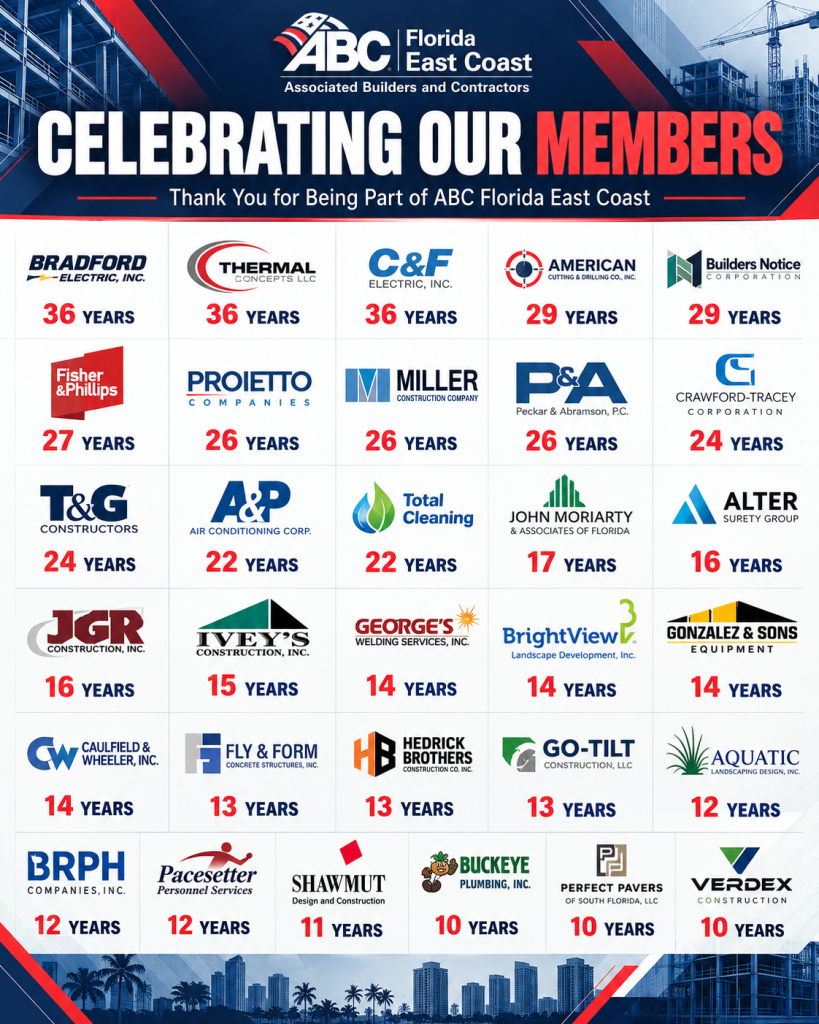 celebrating our members